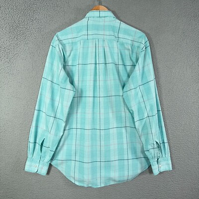 90's USA製 Brooks Brothers plaid BD shirt Vintage 90s Brooks Brothers Shirt Mens XL Teal Plaid check