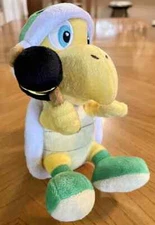 Hammer Bro Koopa Super mario Bros Sanei Plush 8.5" Stuffed Toy Doll Japan A8