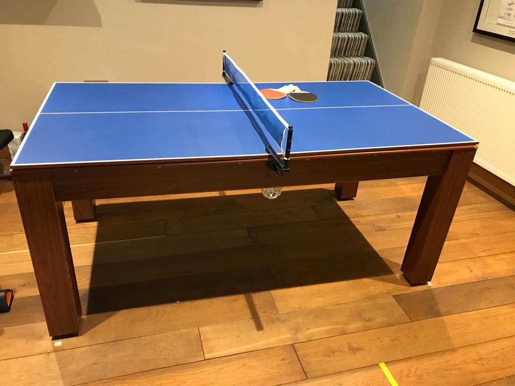 3 In 1 Games Table, Pool/Table Tennis/Table eBay