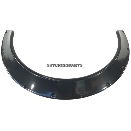 75mm Wide Universal Fender Flares Wheel Arch Extension Arches Trims JDM Set RUL - Picture 12 of 12