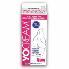 Yocream Yogurt Mix, Pumpkin Nonfat Soft Serve (64 Oz, 6 Per Case)