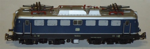 MARKLIN HO, LOCOMOTORA ELÉCTRICA ANALÓGICA E110 DB REF. 3039, DIGITAL OPCIONAL - Picture 2 of 5