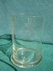 Lab Beaker 400 ML RCC Acid Etched 3 1/4" Wide x 4 9/16" High / Weight 11 Ozs VG+ — photo 2