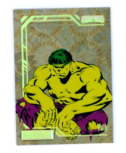 2024 UPPER DECK Allegiance Secret Wars #35 Gold Explosion Hulk 1/1 ONE OF ONE