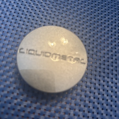 Liquidmetal Center Cap (P9327) CAP039-CA-01 Charcoal /Dark Gunmetal Liquid Metal - Picture 2 of 7