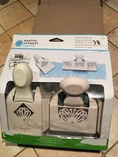 Martha Stewart Butterfly Lace Large Punch Around The Page Set of 2 Punches