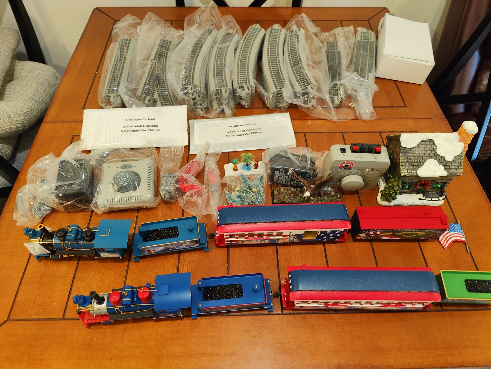 hawthorne village train set eBay