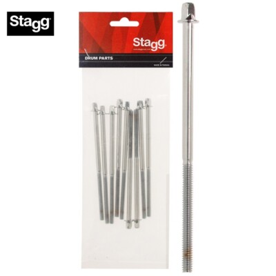 Stagg 4I-HP Tension Rod for Drum Heads (10 pcs) - 7/32 x 118mm 4.65 inch US