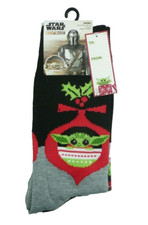 Star Wars Holiday Socks Grogu Set of 2 Pairs The Mandalorian Gift Set