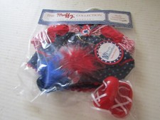 THE MUFFY VANDERBEAR BEAR COLLECTION OUTFIT CLOTHING FASHION YANKEE DOODLE RWB