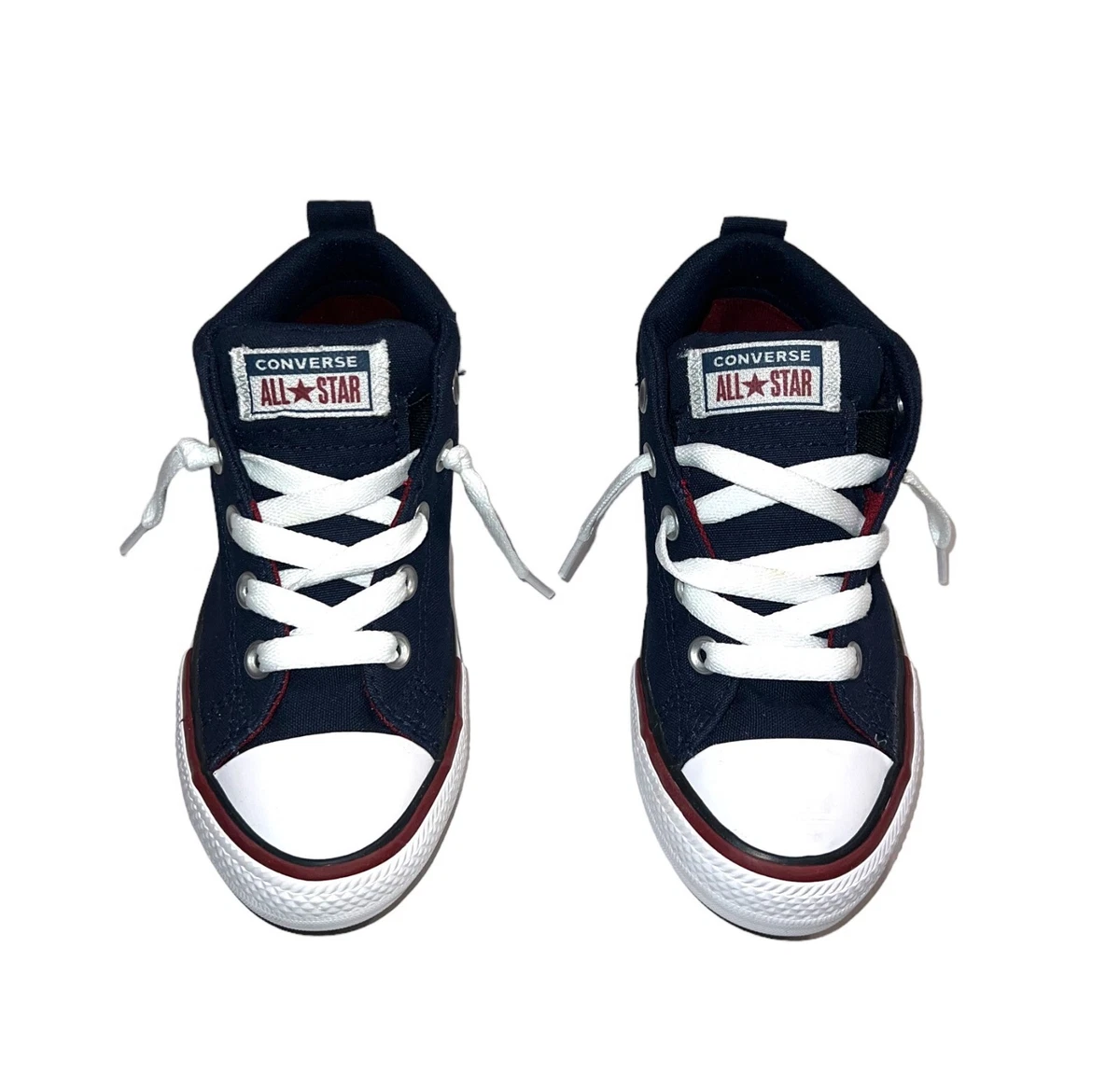 Navy cheap converse junior
