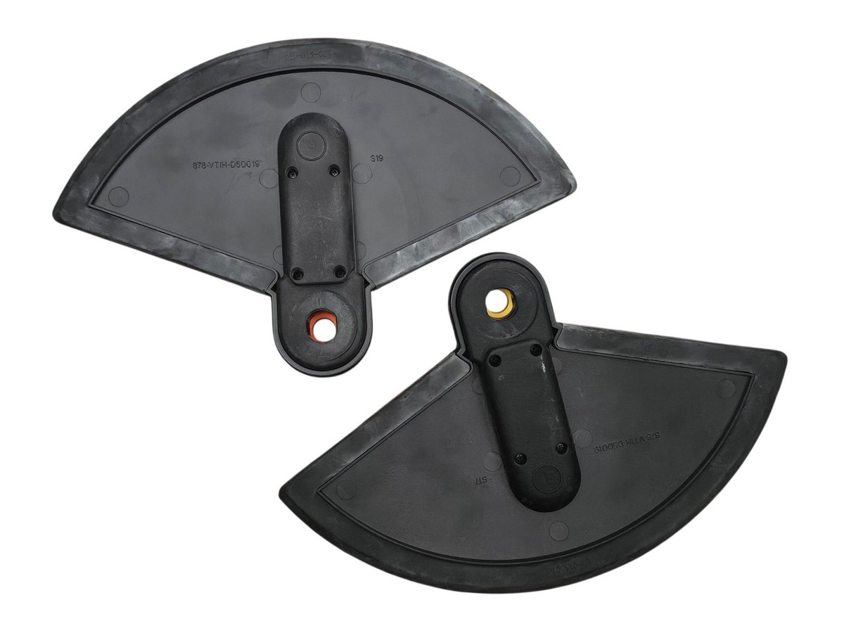 Guitar Hero World Tour Drum Set Cymbals Yellow & Orange PS3. Wii