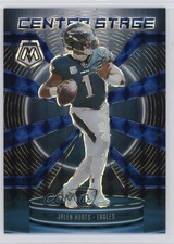 2025 Panini Mosaic Center Stage Mosaic Blue Prizm 47/99 Jalen Hurts #22 05yh