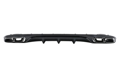 Diffusor Stoßstange für Mercedes E W213 S213 Standard 16-20 Endrohre E63 Look