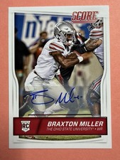 2016 Score - Rookies Braxton Miller #371 (RC) Auto