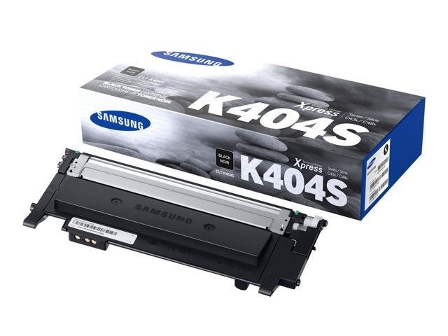 Toner Samsung CLT-K404S noir authentique idéal pour imprimer des rapports professionnels