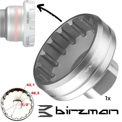 BIRZMAN Bicicletta BB cartucce cuscinetto interno strumento Hollowtech II Tool shimano MTB strada dado