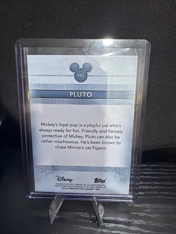 Disney Topps Como Nuevo 2025 Plutón Platino/99 #83 Foto 2 de 2