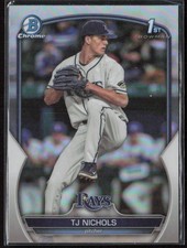 2023 Bowman Draft TJ Nichols Chrome Refractor