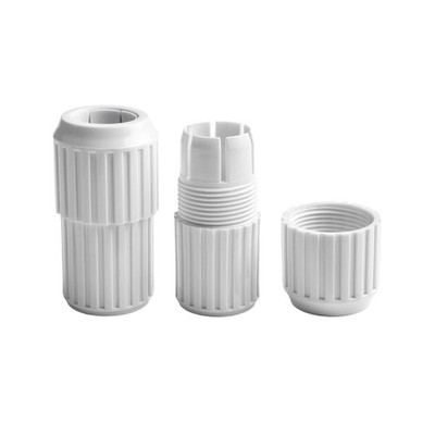 Seamless Connection with 2 White Cam Joints for Your Pool Telescopic Rods