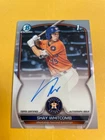 2023 SHAY WHITCOMB 1st Bowman Chrome On-Card AUTO #CPA-SW Houston Astros