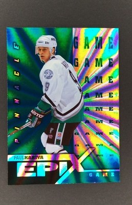 1997-98 Pinnacle - Epix Paul Kariya #E19 Emerald Game