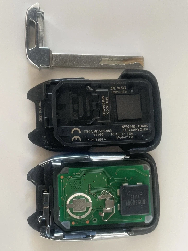 GMC SIERRA 1500 2500HD 3500HD 2019-2022 control remoto sin llave 13591396 100 % OEM🟠 Foto 3 de 4