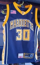 Marquette Golden Eagles #30 Sewn Colosseum Athletics Jersey Youth Size S (16-18)