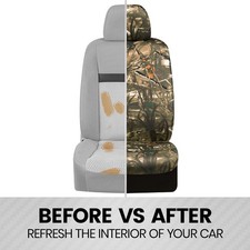 Hunter Camo Car Seat Covers Full Set Universal Fit For Cars Trucks Suv