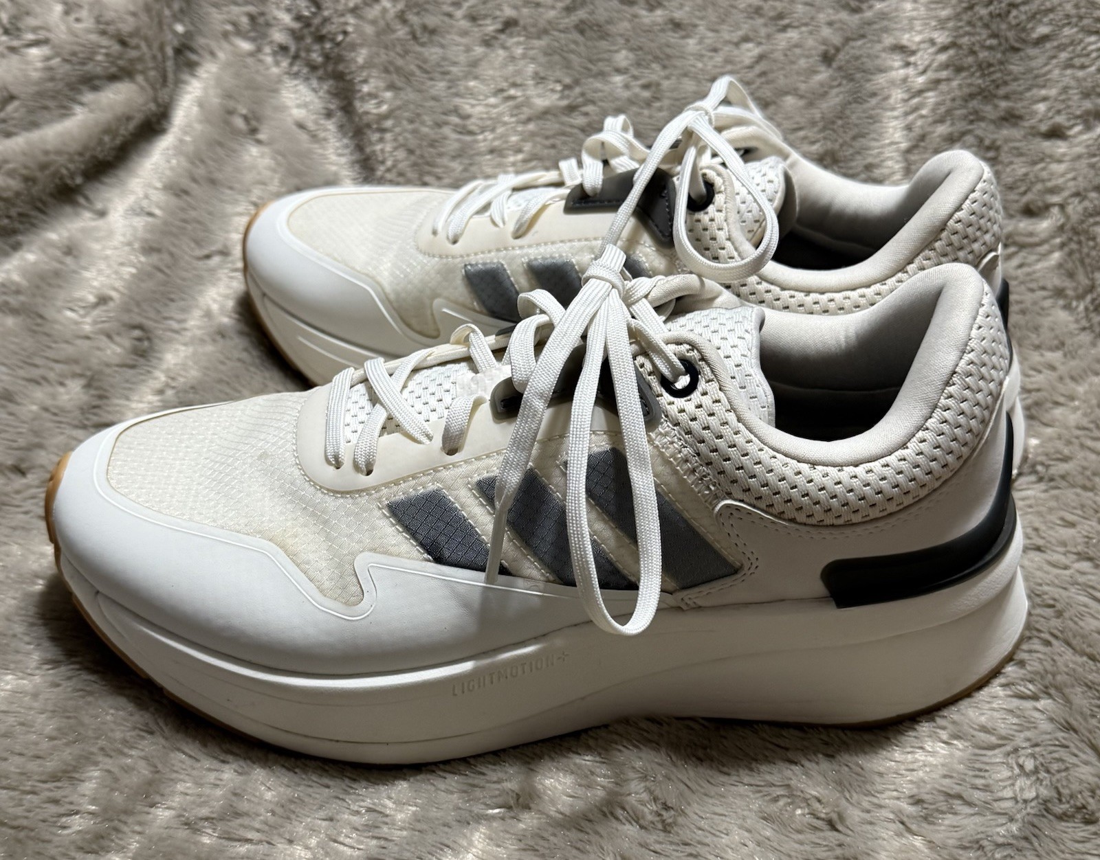Adidas Low Cut Course A Pied White Athletic Sneakers 1Y3001 Mens Size 7 image 2