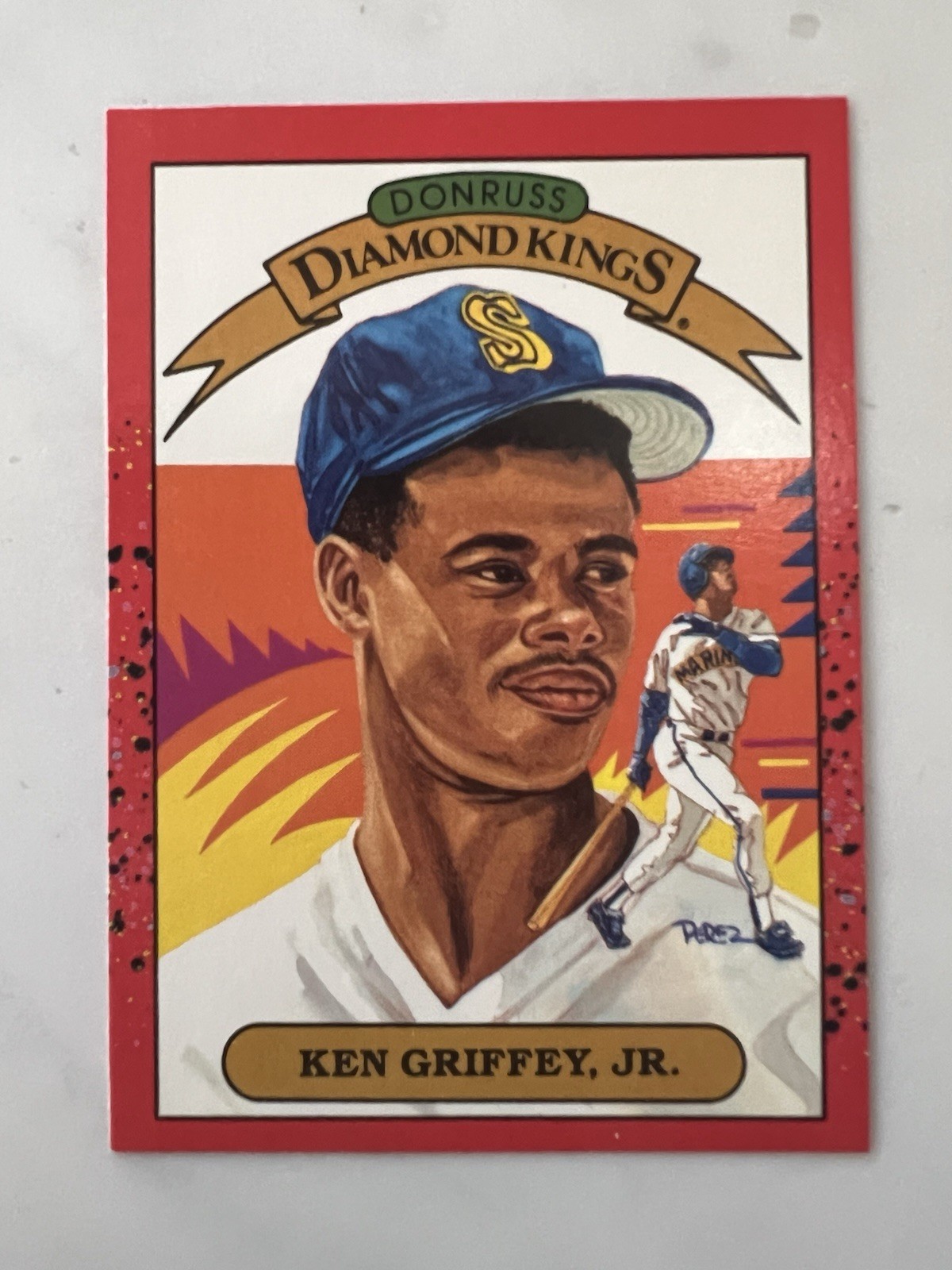 1990 Donruss - Diamond Kings Ken Griffey Jr #4