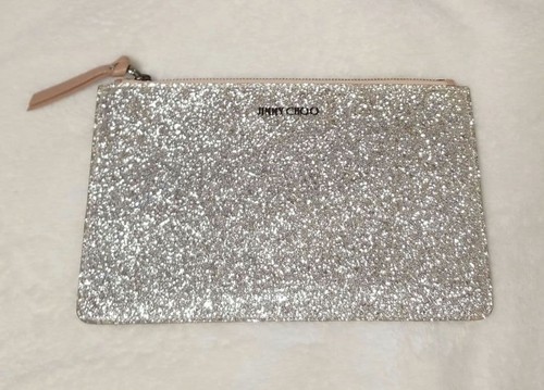 Jimmy Choo Women Bag Glitter Pouch VHTF Designer Collection Popular Products Ite