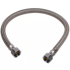 1/2 In. Compression X 1/2 In. FIP X 20 In. Braided Polymer Faucet Supply Line