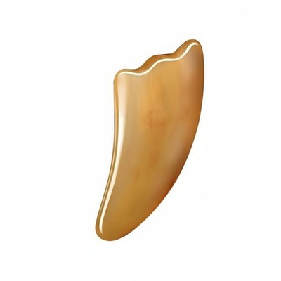 Natürliches Horn Gua Sha Board, Massagegerät, Gesicht Abnehmen, Ganzkörper, Ölgebrauch