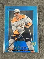 Filip Forsberg #'d 97/299 Parallel, 2023-24 Skybox EX 2000 Blue Credentials #67