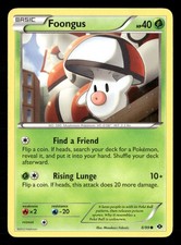 Pokemon TCG Foongus Grass Common Next Destinies 8/99 HP