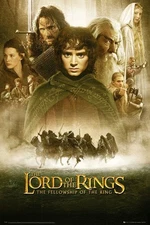 Poster Studio B - Lord of the Rings Fellowship One Sheet Movie 24x36" NEW P2658