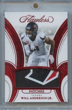 Will Anderson Jr. 2025 Flawless LOGO Patch Houston Texans 4/15