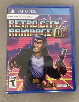 Sony Ps Vita Retro City Rampage DX Neu Versiegelt