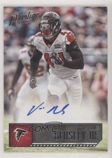 2016 Panini Prestige Veteran Signatures Vic Beasley Jr #99 Auto fm1