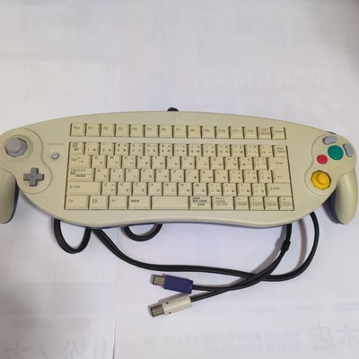 Nintendo ASC-1901PO GameCube Keyboard Controller ASCII Japan Used