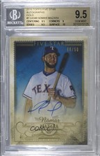 2016 Topps Five Star Gold 48/50 Nomar Mazara #FSA-NM Rookie Auto RC 0l2