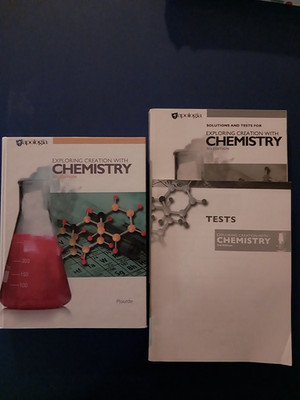Apologia Exploring Creation With Chemistry 3rd Ed HC Textbook/Solutions/Tests