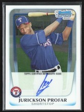 Jurickson Profar Rookie Card and Prospect Card Guide 18