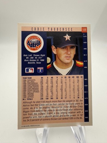 1993 Score Baseball Cards #1-650 +Rookies - You Pick - Picture 58 of 114
