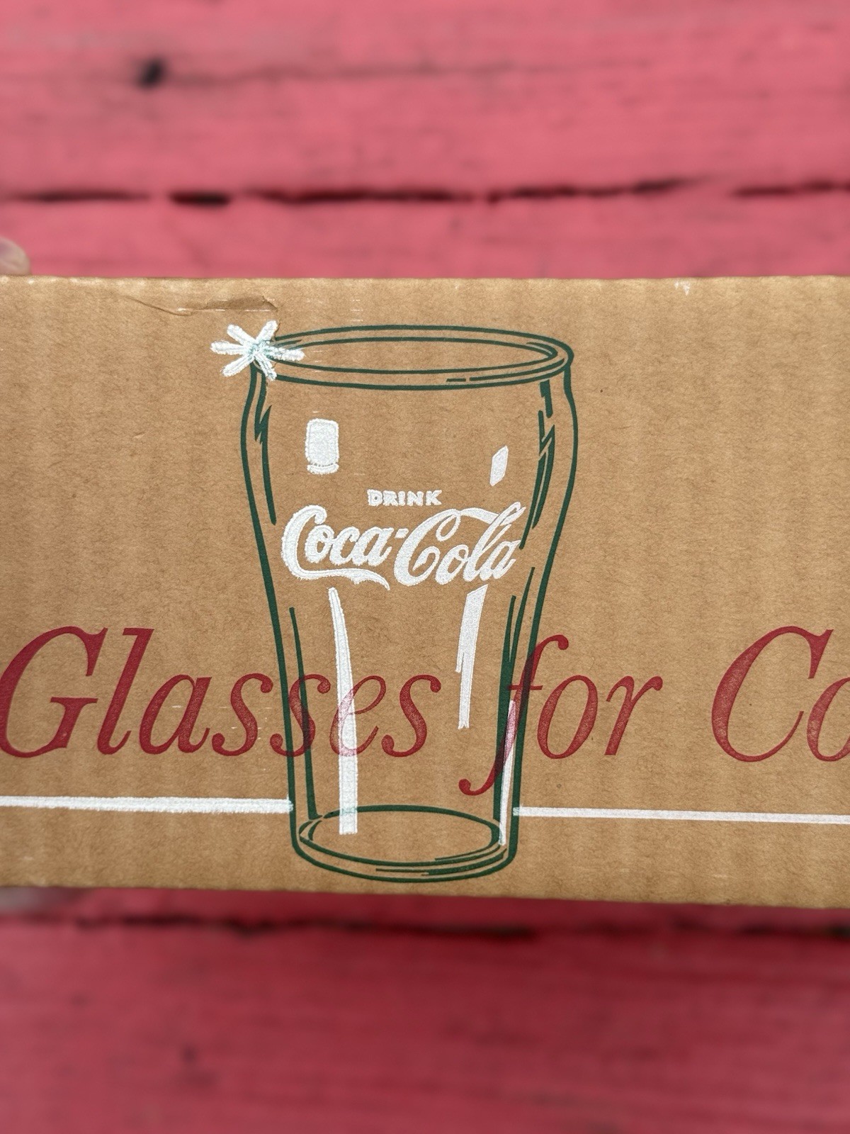 2 RARE SEALED NOS 1950s Cases OF 12 Coca Cola 6oz Fountain Glasses Libbey