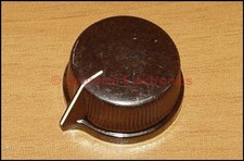 DAKA-WARE USA black Bakelite knobs for Vintage guitar Amplifiers X 5PCS