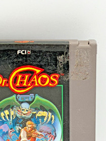 Dr. Chaos NES Nintendo Entertainment System Game Cartridge Tested Working