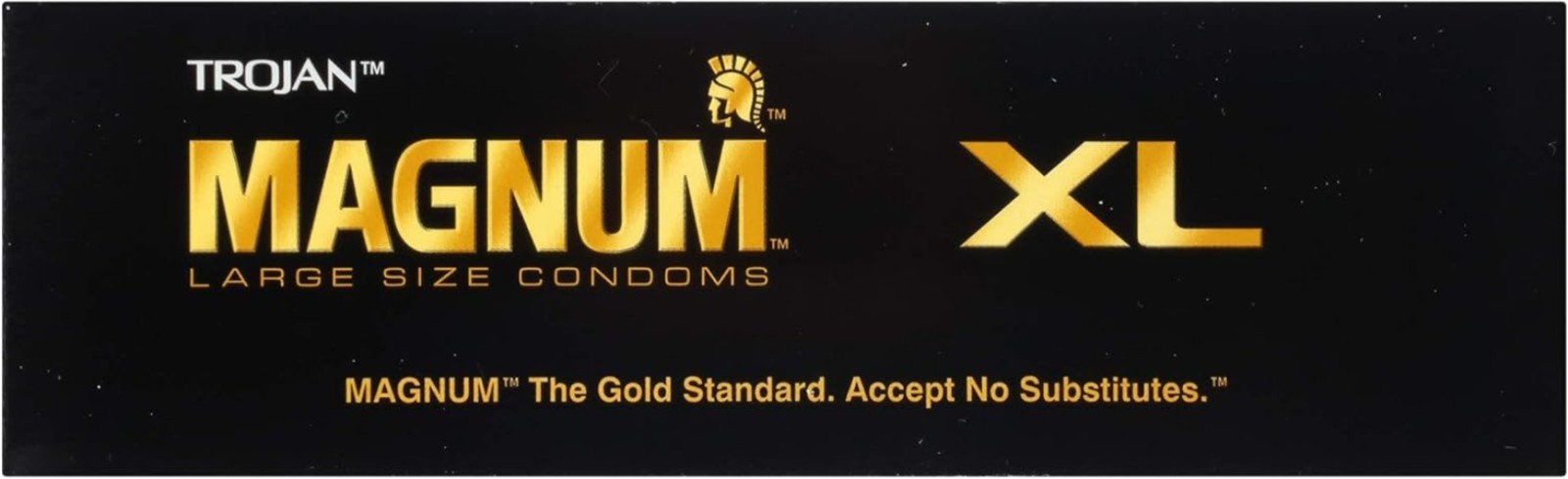 trojan magnum xl large size lubricated condoms - 12 count Trojan Magnum Lubricated Large Condoms, 12 ct main image 1