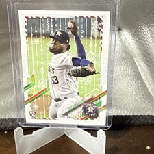 2021 Topps Holiday - Cristian Javier #HW74 (RC)